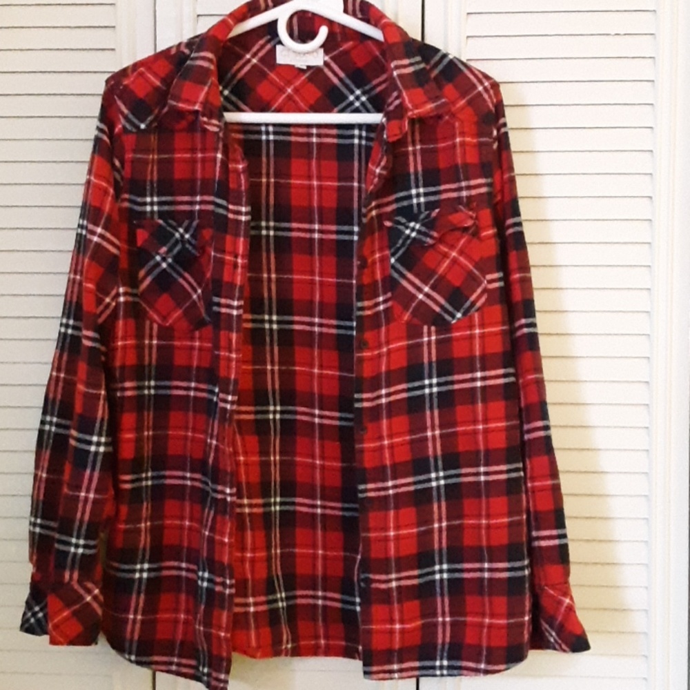 Red Plaid Flannel